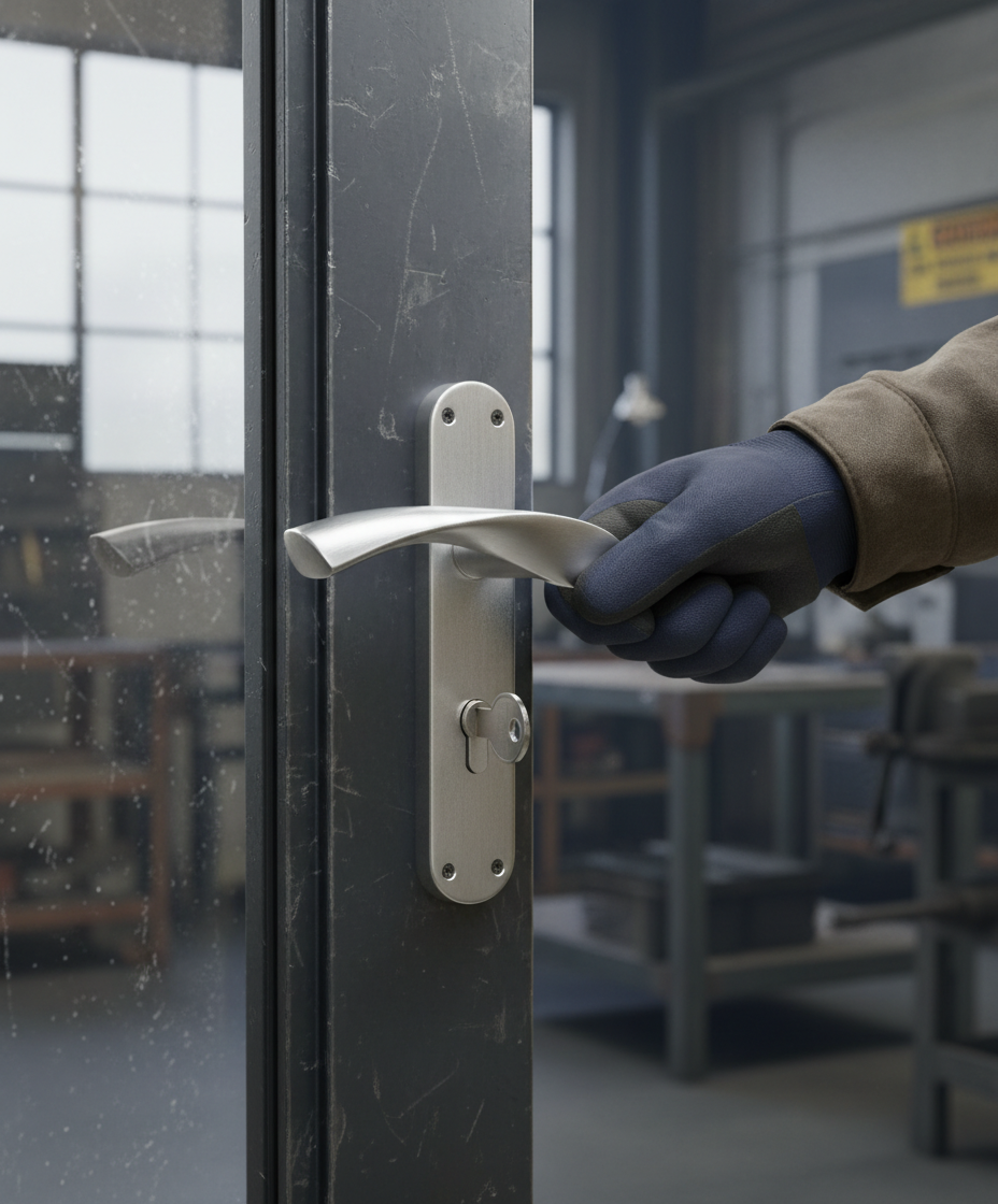 Premium Lever Handle on Backplate Key Lock - Multiple Variations Available for Enhanced Security