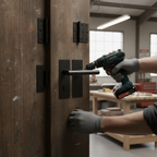 Premium Levada Linear Lever on Backplate Handle Set - Stylish Matt Finish for Modern Interiors