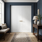 Internal White Moulded Farley Pair Door with Primed Finish