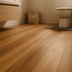 Water-Resistant 8mm Laminate Flooring, 1305 x 205mm, Flat Edge - detail view