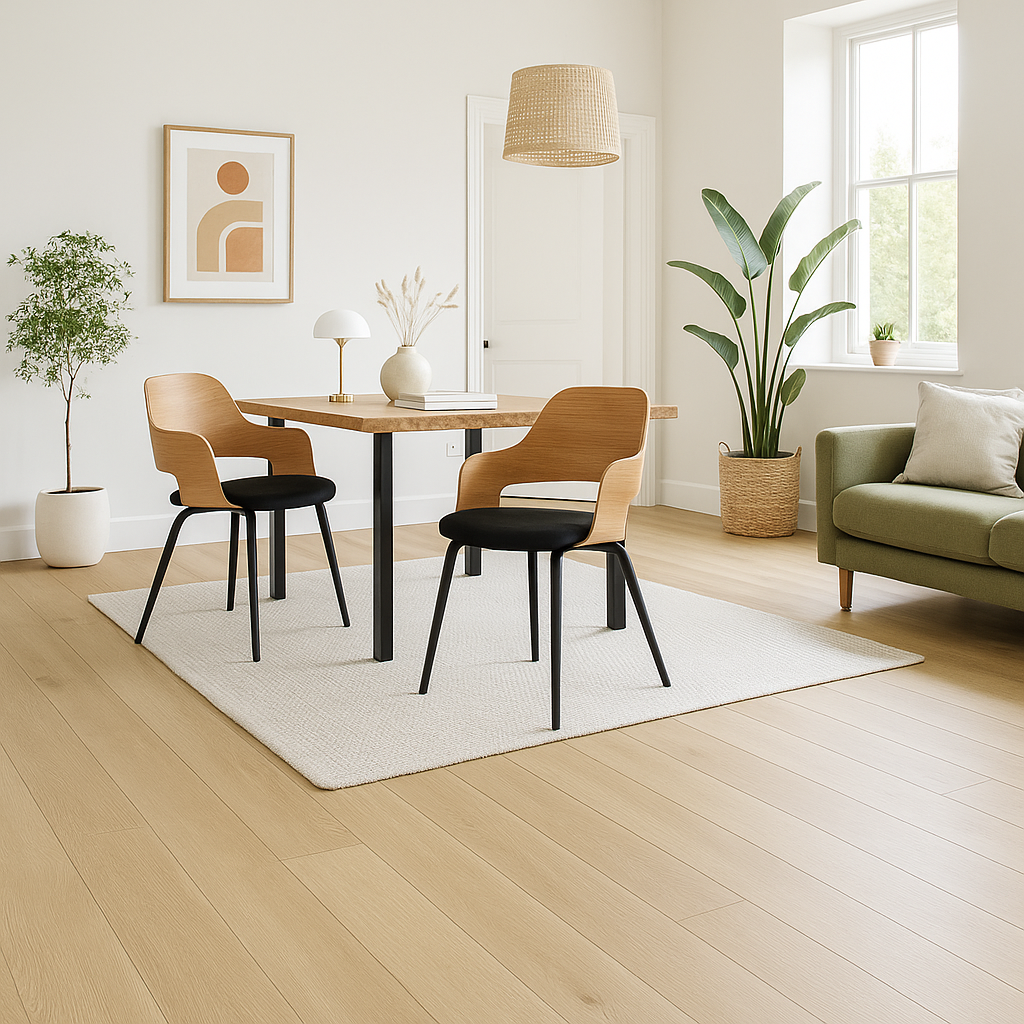 5mm Rigid Core LVT Flooring in Vancouver Oak with Embossed UV Coating