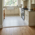 Self-Adhesive Coverstrip Door Profile - Light Grey Oak, 900mm Dimensions