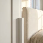 Internal Door Pair Maker - White Primed Timber Frame - detail view