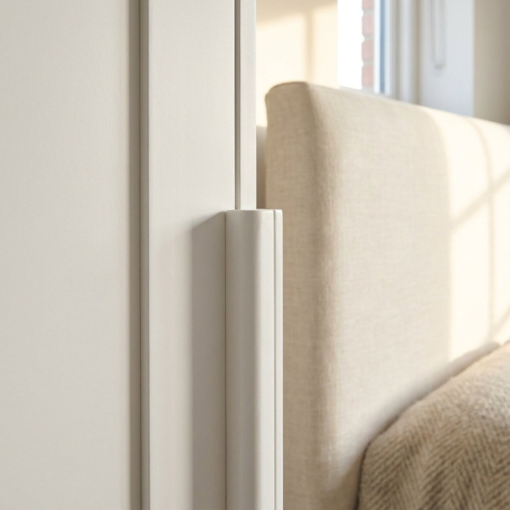 Internal Door Pair Maker - White Primed Timber Frame - detail view