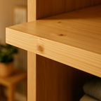 Redwood Pine Furniture Board, 18mm Thick Solid Material - detail view