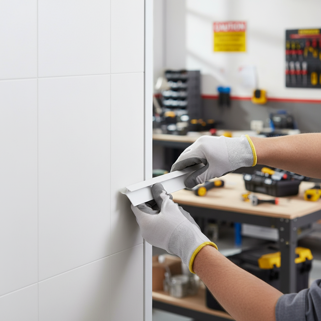 Professional PVC Wall Panelling Join Trim for Seamless Finish, Durable and Efficient Installation in Pristine White