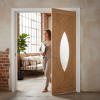 Premium Custom Made Obscure Glazed French Doors with Engineered Construction for Strength and Privacy