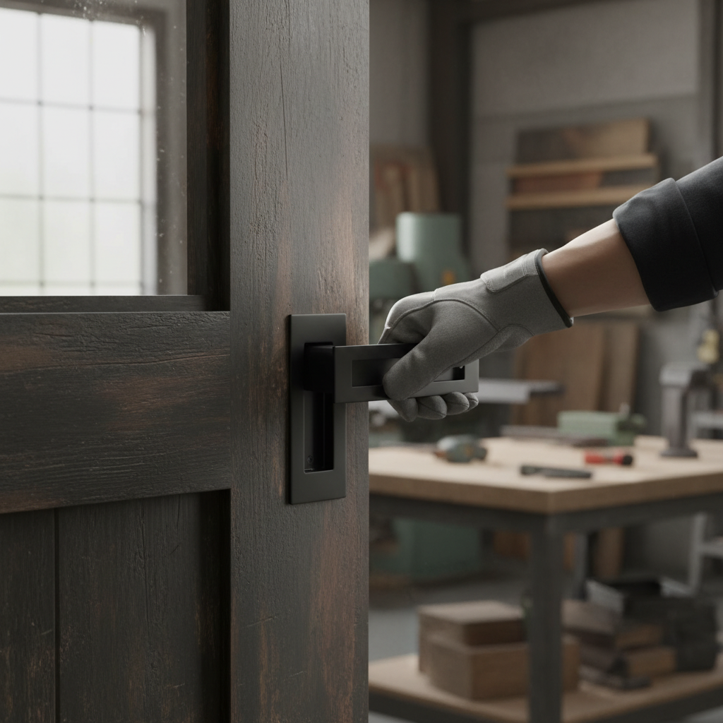 Premium Rectangular Flush Pull for Sliding Doors - Fire Rated, 100mm x 50mm, Satin or Bright Stainless Steel