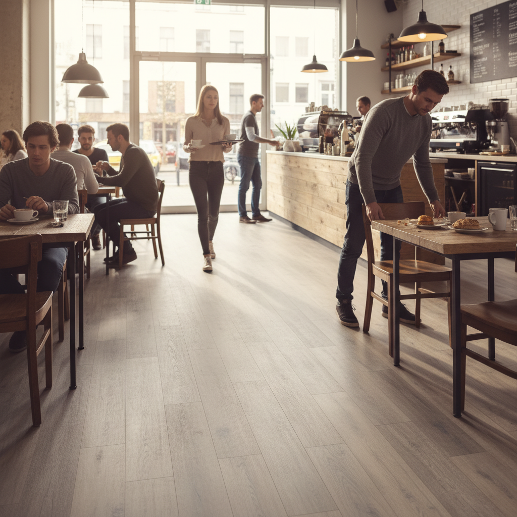 Premium 8mm Laminate Flooring with Water-Resistant Surface for Moisture Protection in Various Colors