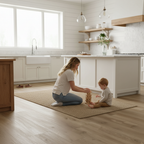Premium SPC 5mm Embossed UV Coated Rigid Core Vinyl Flooring - Durable, Waterproof, and Stylish for High-Traffic Areas