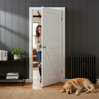 Premium Internal Primed Barn Fire Door FD30 - Rustic Design with 30-Minute Fire Protection - Image 2