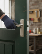 Premium Lever on Backplate Latch - Available in Lever Latch, Keylock, and Bathroom Lock Variants