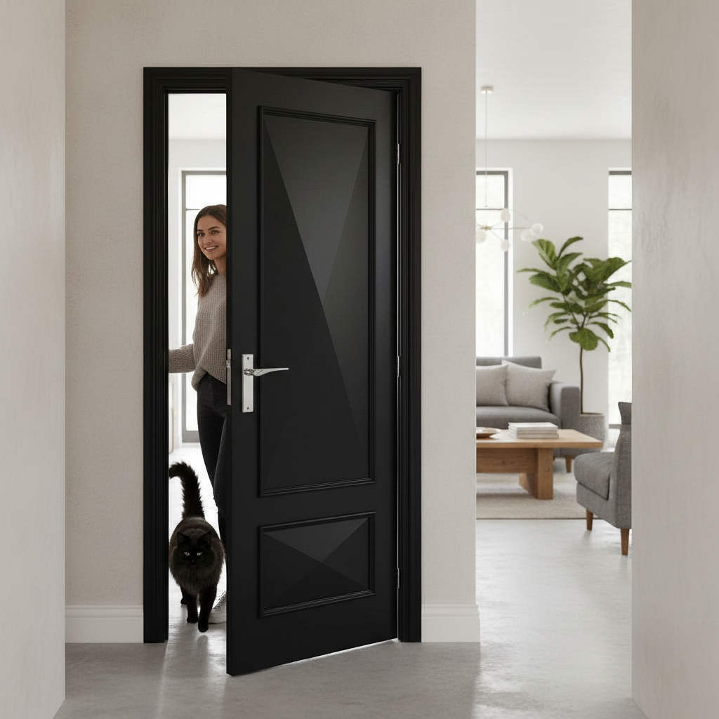Premium Traditionally Styled Internal Door with Engineered Construction and Stunning Moulding Design