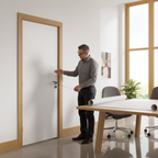 Premium Fully Finished Oak Shaker Architrave with Solid MDF Core for Door Frames