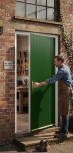 Premium Tongue and Groove External Fire Door Set with 30-Minute Fire Resistance and Versatile Design Options