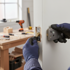 Premium 76mm (3'') CE Bathroom Lock in Satin Chrome Finish for Secure and Durable Bathroom Solutions