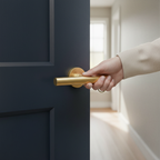 Premium Lever on Rose Door Handle with Concealed Fix, Fire Door Rated for Commercial and Domestic Use