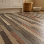 Water-Resistant Laminate Flooring 7mm, 1305 x 205mm, Lifetime Guarantee - detail view