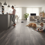 Premium 8mm Laminate Flooring with Water-Resistant Surface and Bevelled V-Grooved Edges for Charming Solid Plank Appearance
