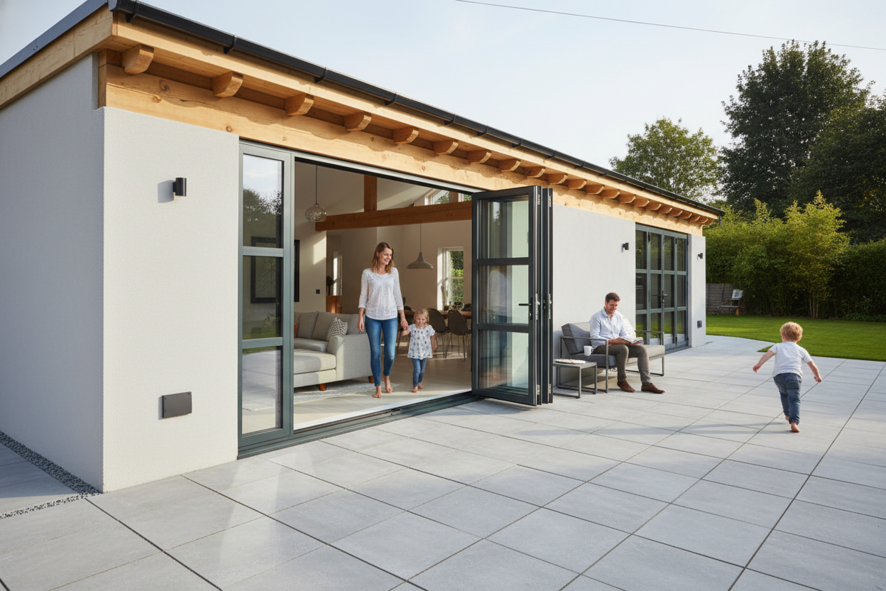 Premium Heritage Style External Bi-Folding System 6ft with Customizable Options & High-Performance Security Features