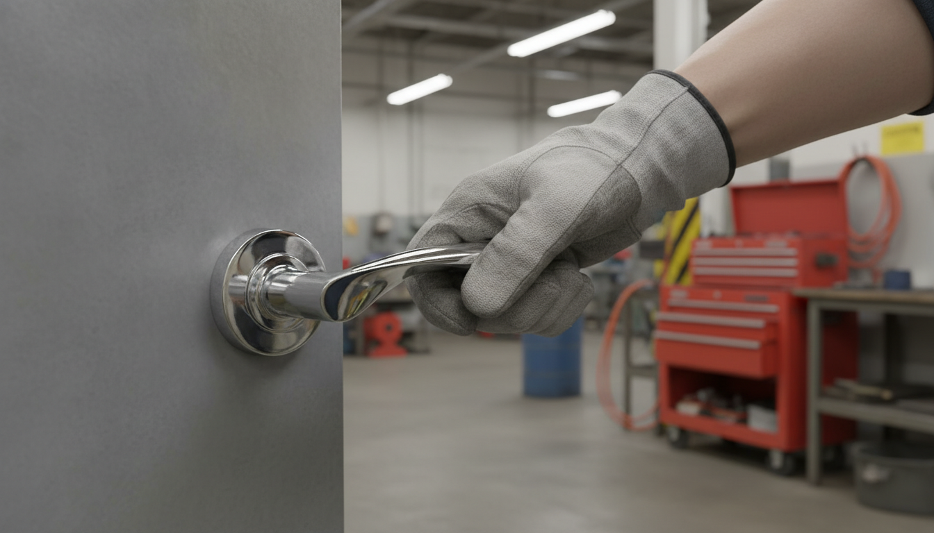 Premium Lever On Round Rose in Polished Chrome Finish with Complete Fixings for Easy Installation