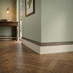2.4m Walnut Laminate Scotia Beading for Elegant Finishing