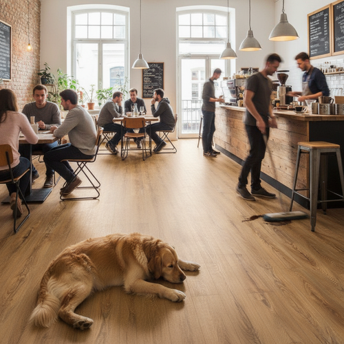 Premium 10mm Handscraped Moisture Resistant Laminate Flooring in Various Colors for Durable Home and Business Use