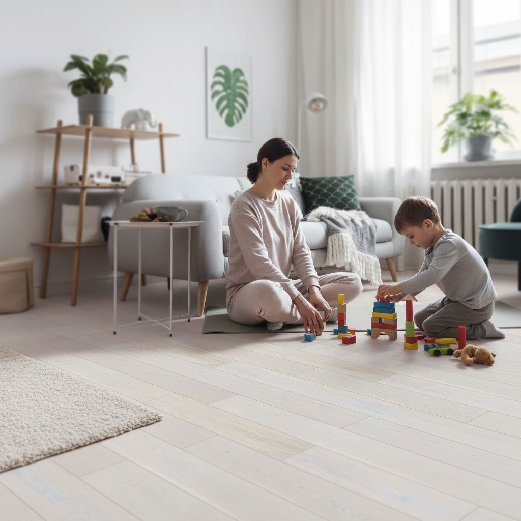 Premium 14mm Engineered Real Wood Flooring with Brushed UV Lacquer Finish for Timeless Beauty and Durability