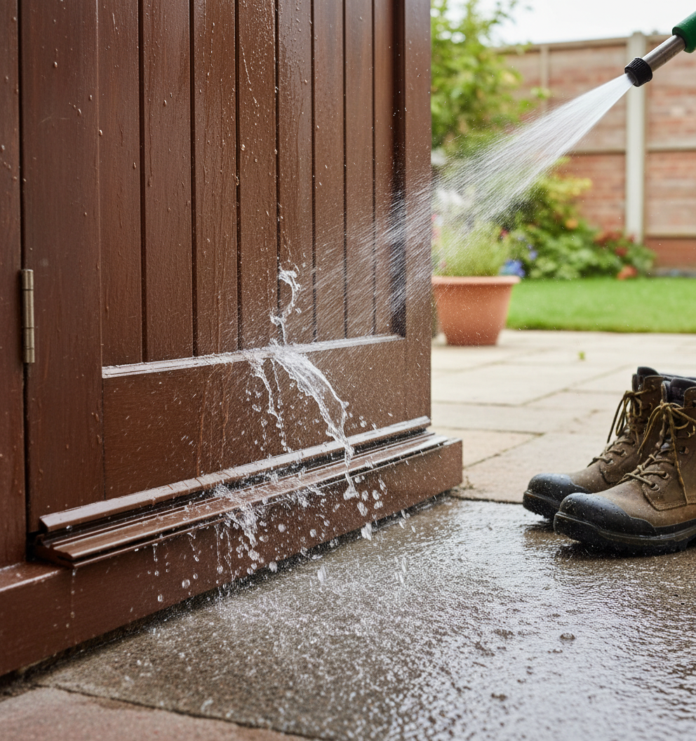 Premium External Door Plastic Water Bar for Weather Protection and Element Defense