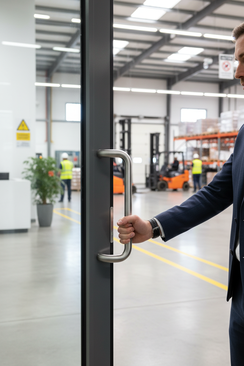 Premium Satin Stainless Steel D Pull Handle - Bolt Through Design, 150mm Length with Elegant Finish