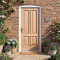 Unfinished External Hardwood Door with Hampstead Raised Mouldings