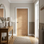 Internal Oak Door Fully Finished Parma 5 Panel Design