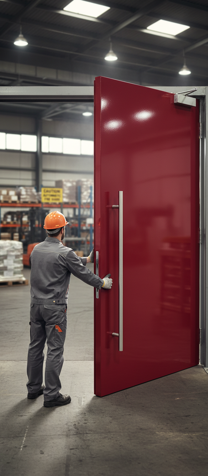 Premium High Gloss Internal Fire Door - Custom Sizes, Designer Finish, Bespoke Options