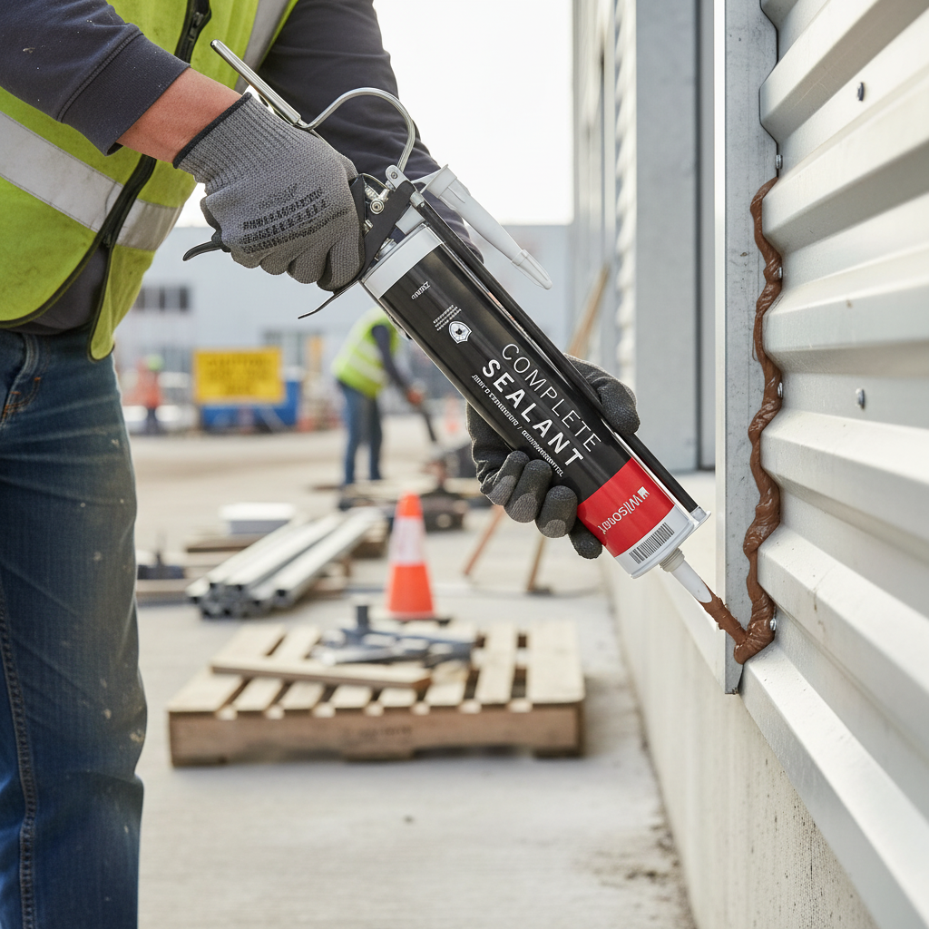 High-Performance Waterproof Sealant for Wall Panelling - Durable Chocolate Finish for Seamless Integration and Robust Protection