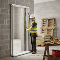 Premium External Hardwood Timber Door Frame and Cill - White Primed Finish for Custom Painting, Lifetime Guarantee