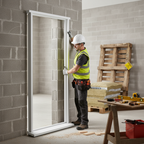 Premium External Hardwood Timber Door Frame and Cill - White Primed Finish for Custom Painting, Lifetime Guarantee