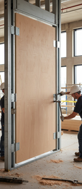 Premium Internal/External Fire Door Blank FD60 - 60 Minutes Fire Rated with Plywood Core and Lipped Edges